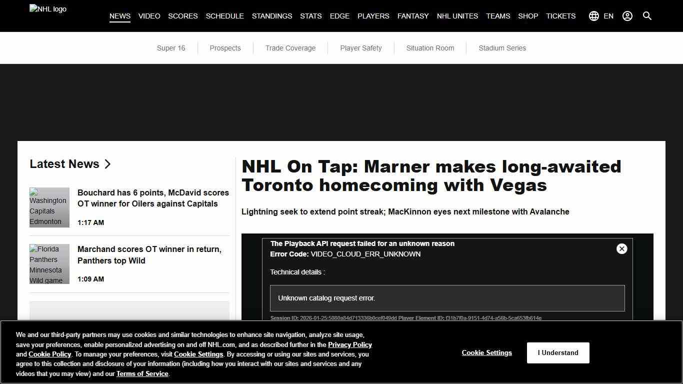 NHL On Tap: Marner makes long-awaited Toronto homecoming with Vegas NHL.com